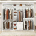 Wall Mounted Closet Organizer with Drawers and Shelves